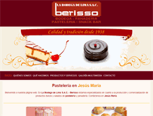 Tablet Screenshot of labodegadelima.com